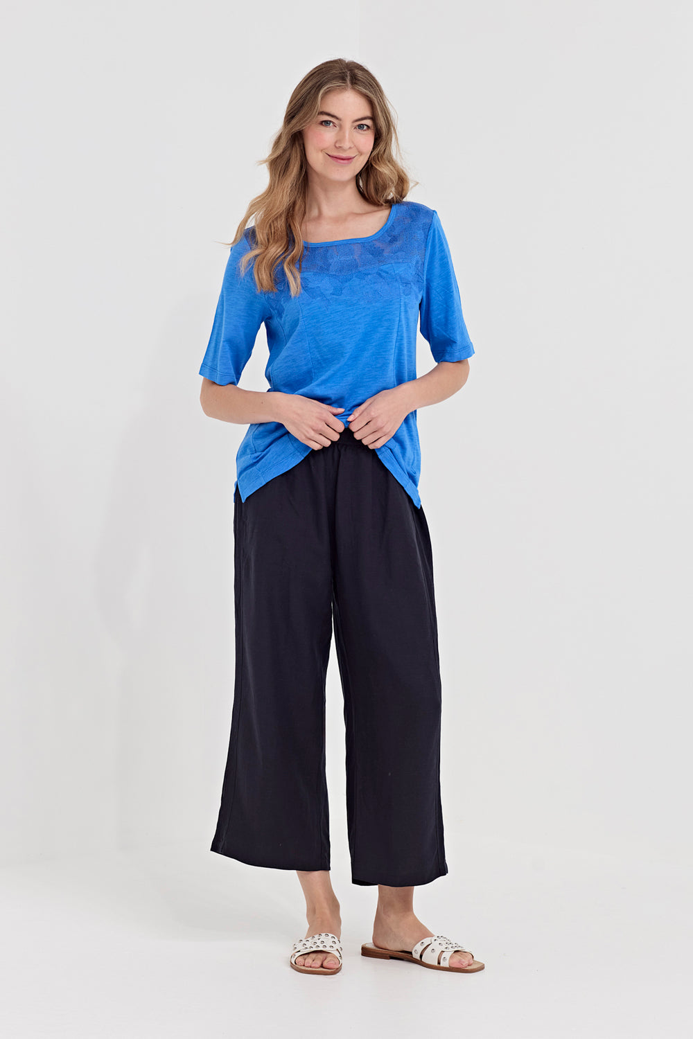 Verge Spiral Pant in Ink 1401BR