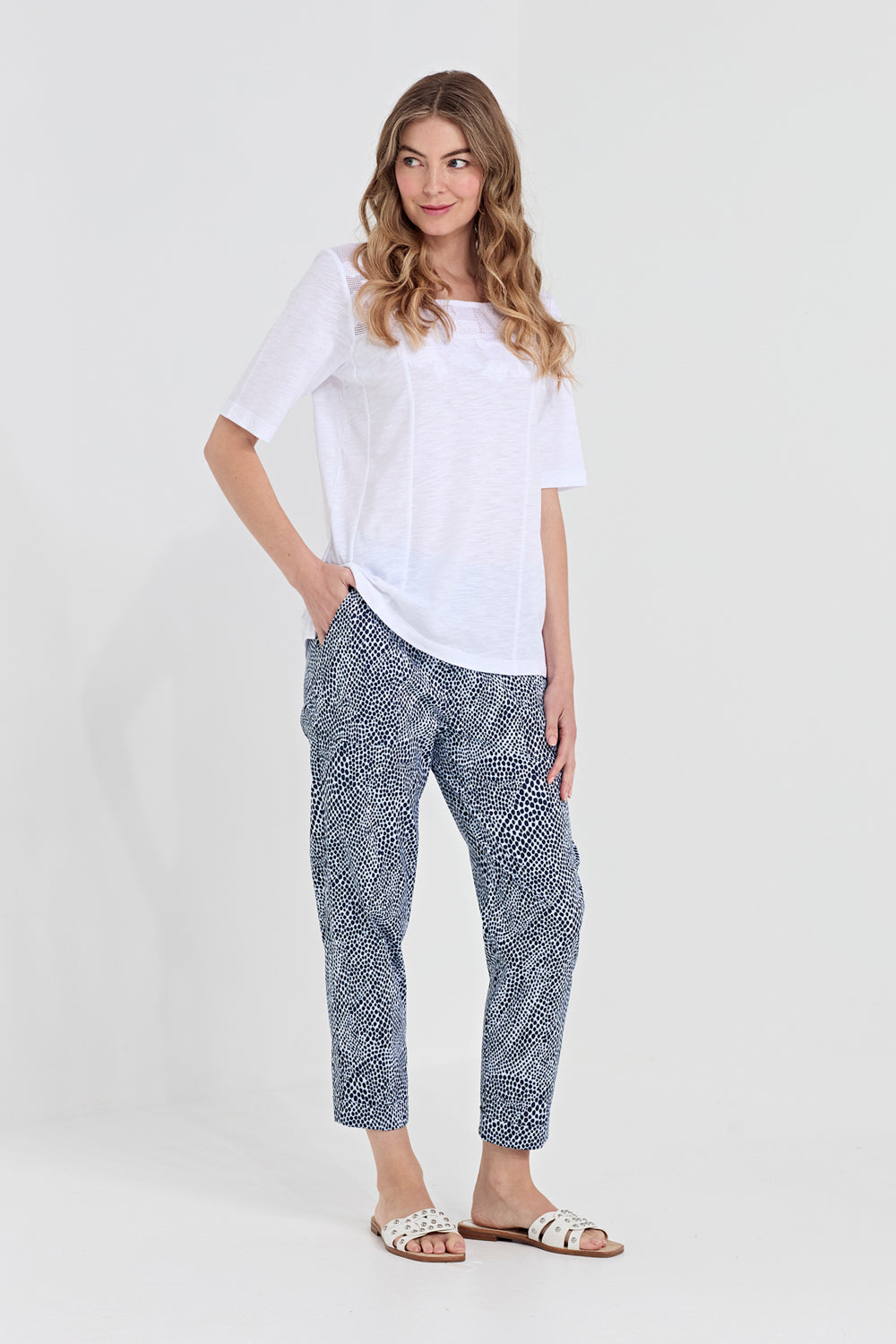 Verge Acrobat Dot Pant in Print 1426LW