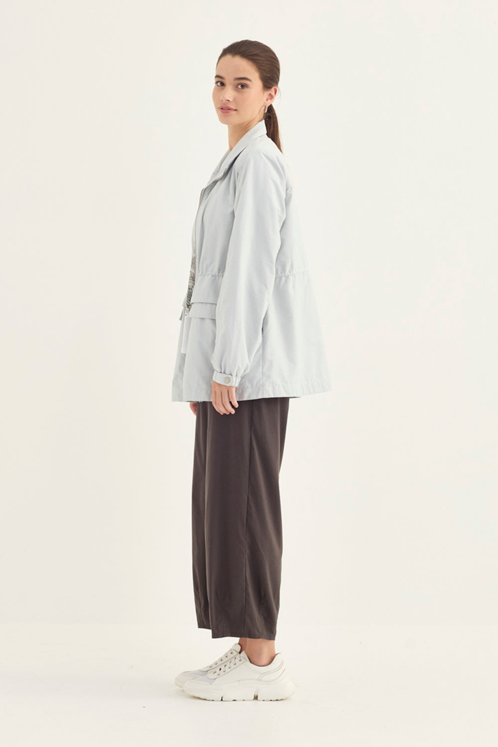 Verge Statement Jacket in Ice 1285BR