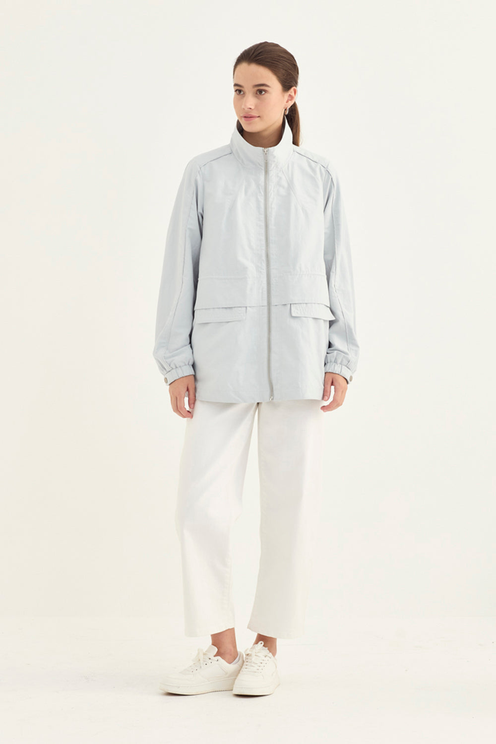 Verge Statement Jacket in Ice 1285BR