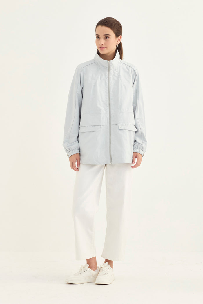 Verge Statement Jacket in Ice 1285BR