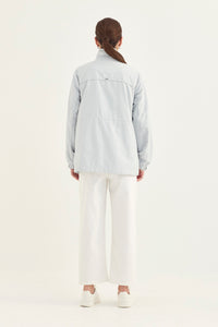 Verge Statement Jacket in Ice 1285BR
