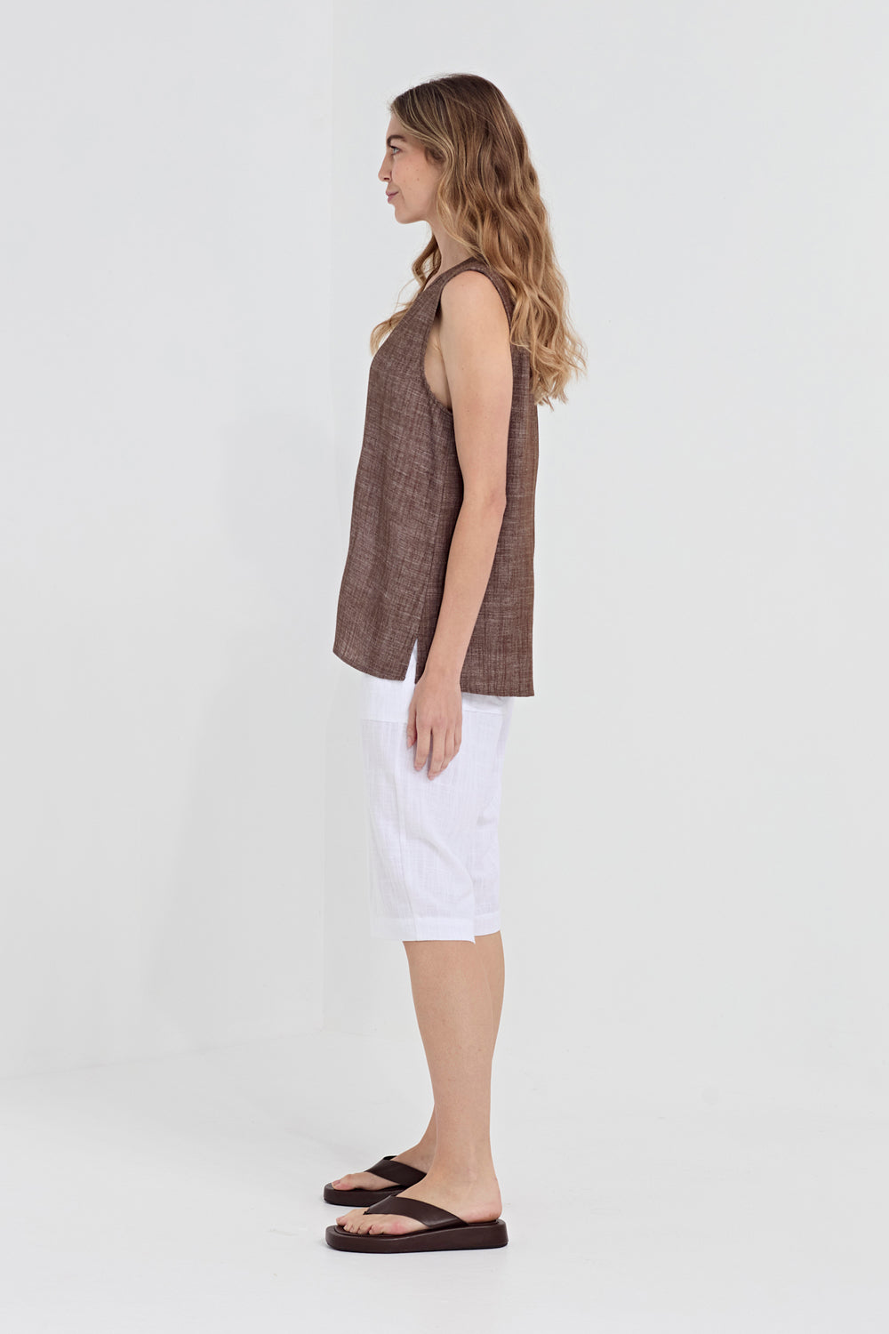 Verge Sunshine Tank in Cocoa 1407BR