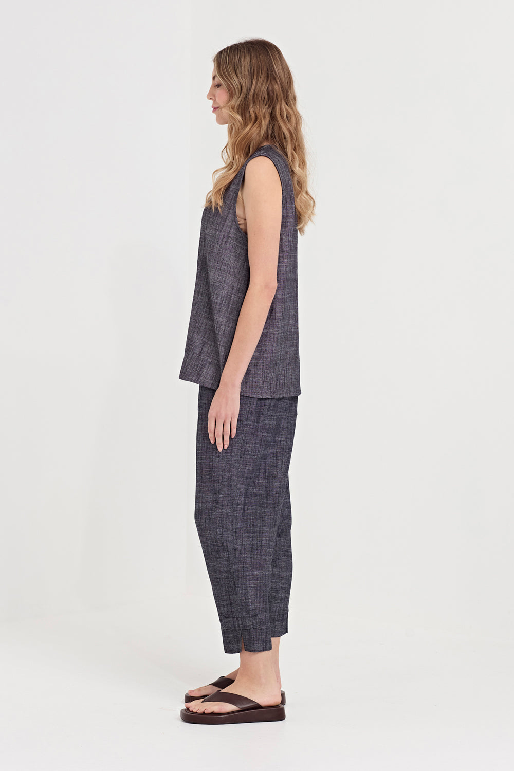 Verge Sunshine Tank in Ink 1407BR