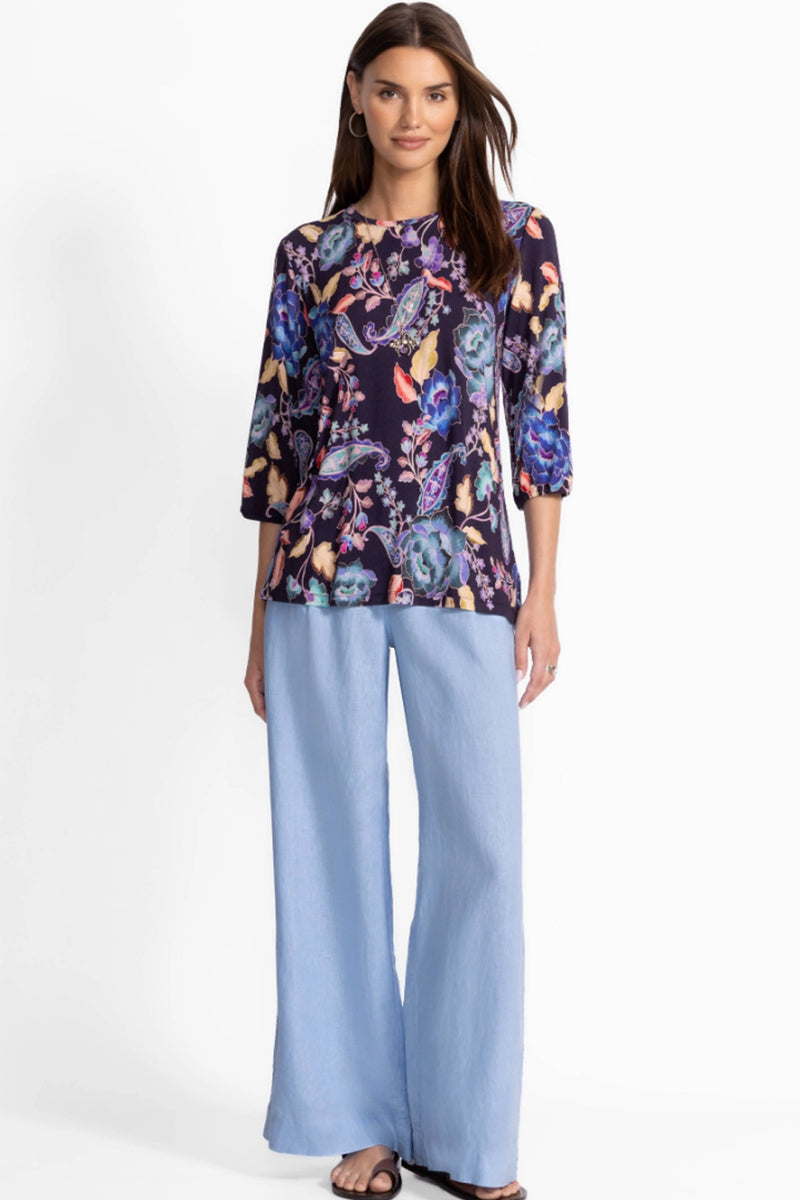 Johnny Was The Janie Favorite Puff Sleeve Top - Stevie's Garden T15825-6