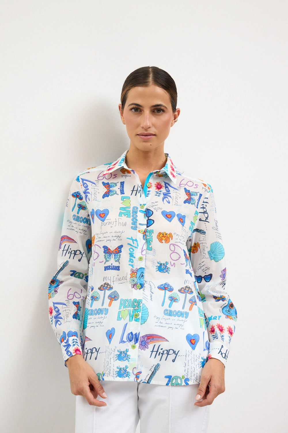 Bariloche Tazu Shirt in Turquoise TAZU-S26