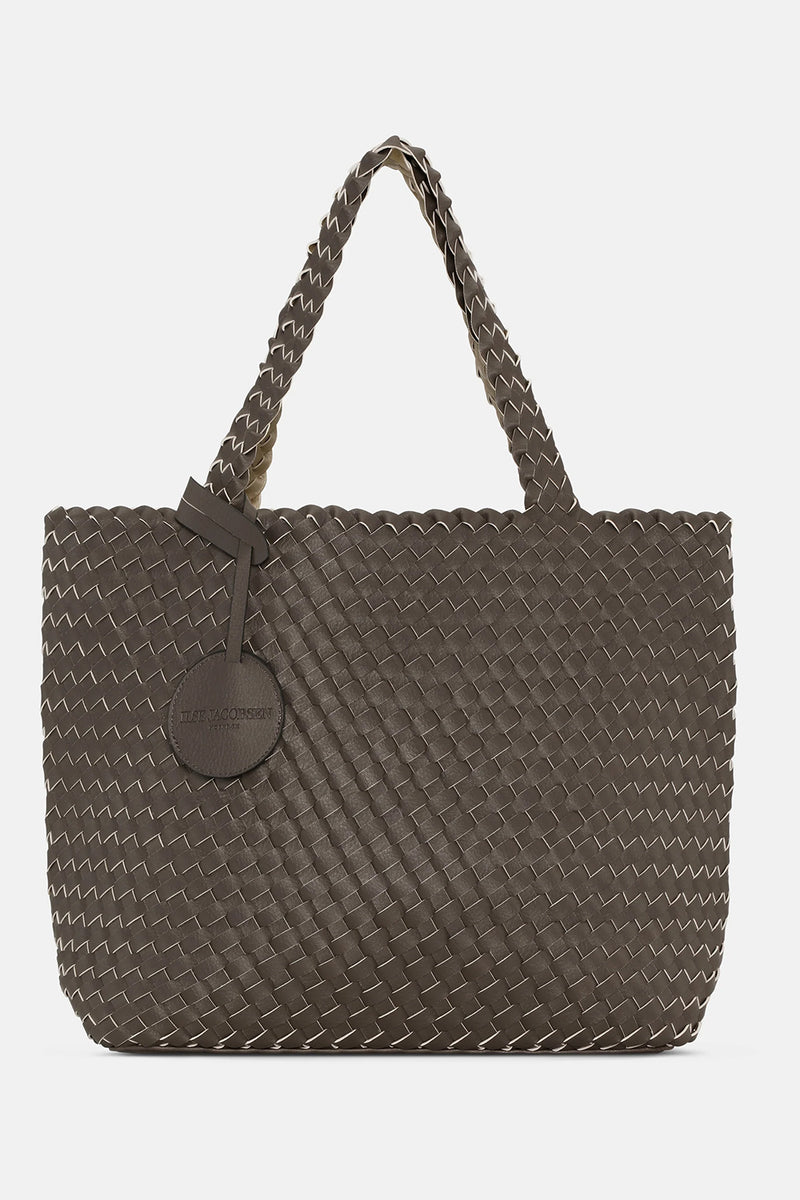 Ilse Jacobsen Plaited Reversible Tote Bag08