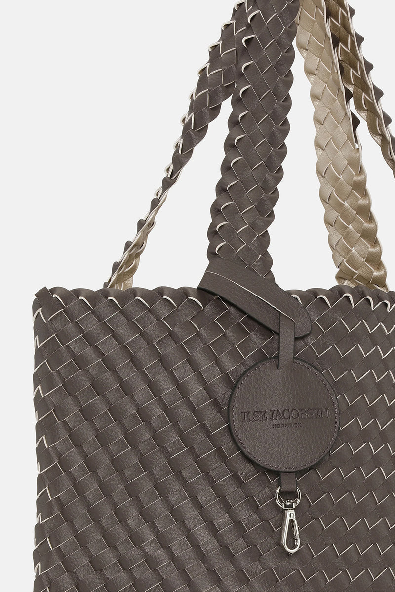 Ilse Jacobsen Plaited Reversible Tote Bag08