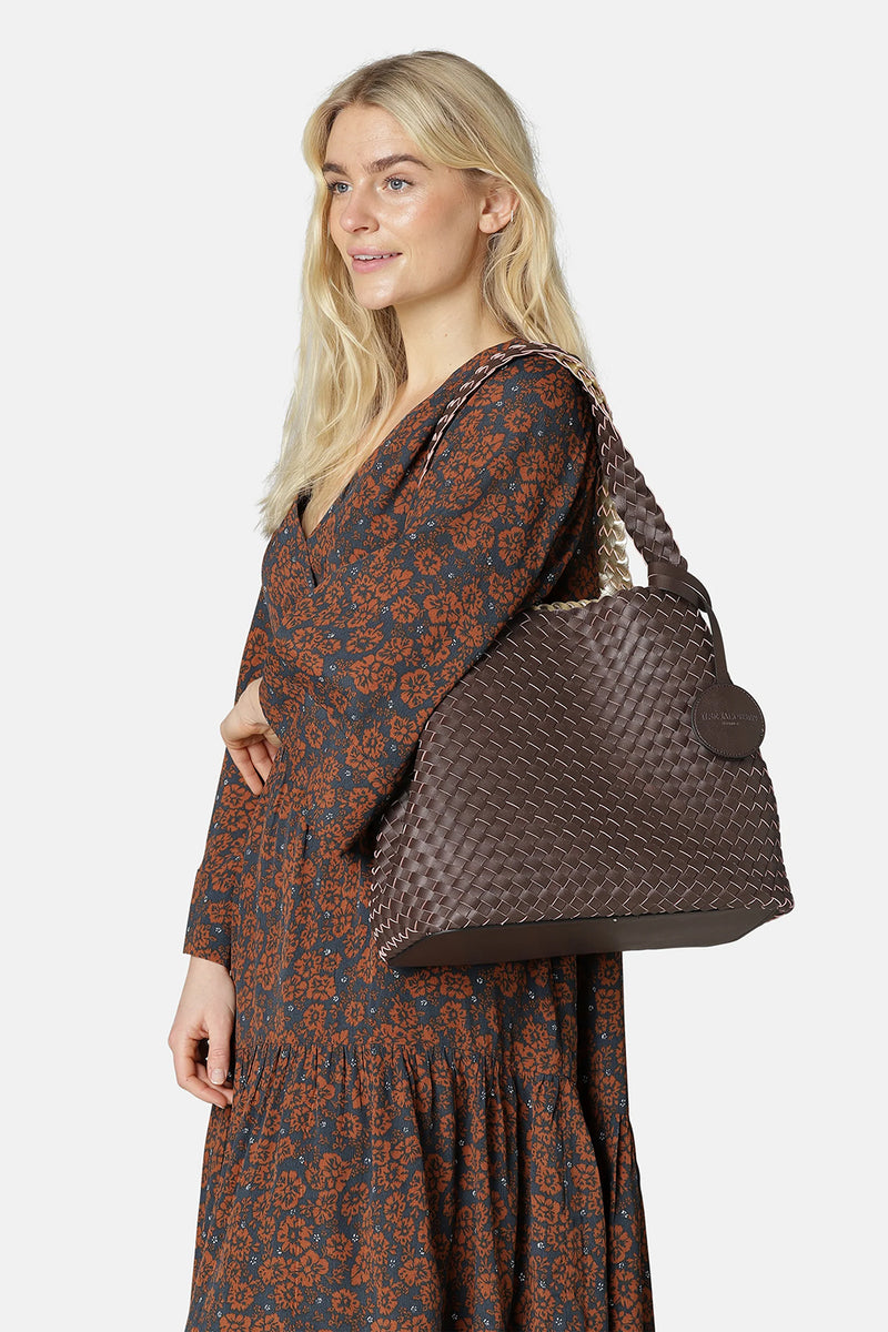 Ilse Jacobsen Plaited Reversible Tote Bag08