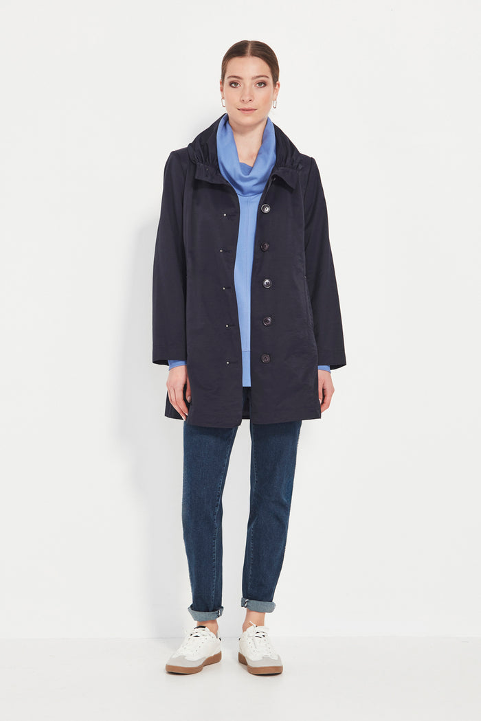 Verge Tova Coat in Ink 1023BR