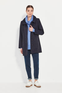 Verge Tova Coat in Ink 1023BR