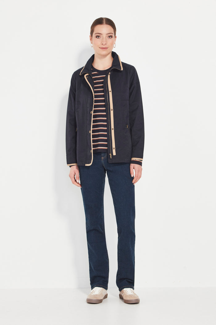 Verge Trance Jacket in Ink 1143BR