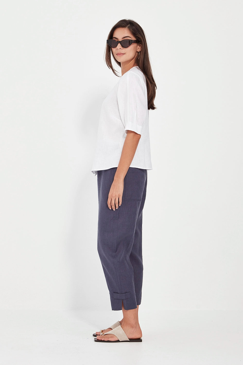 Verge Elena Pant in Denim 9725BR
