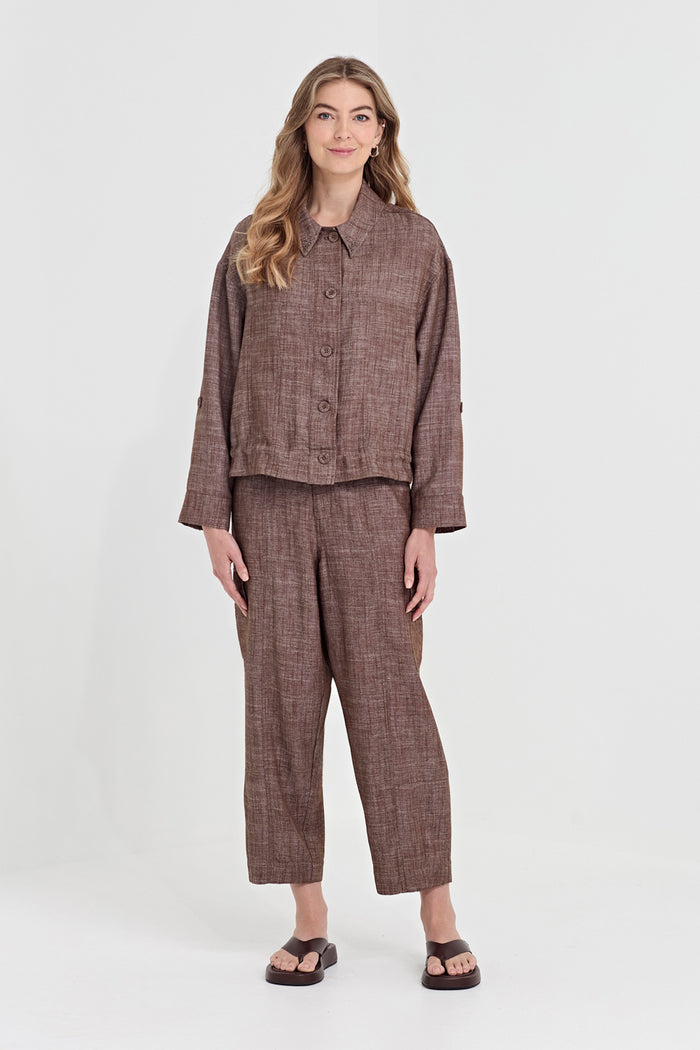 Verge Faithful Pant in Cocoa 1404BR