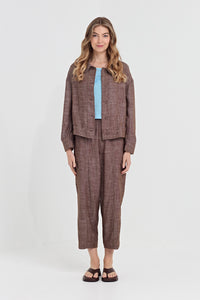 Verge True Jacket Plain in Cocoa 1405BR