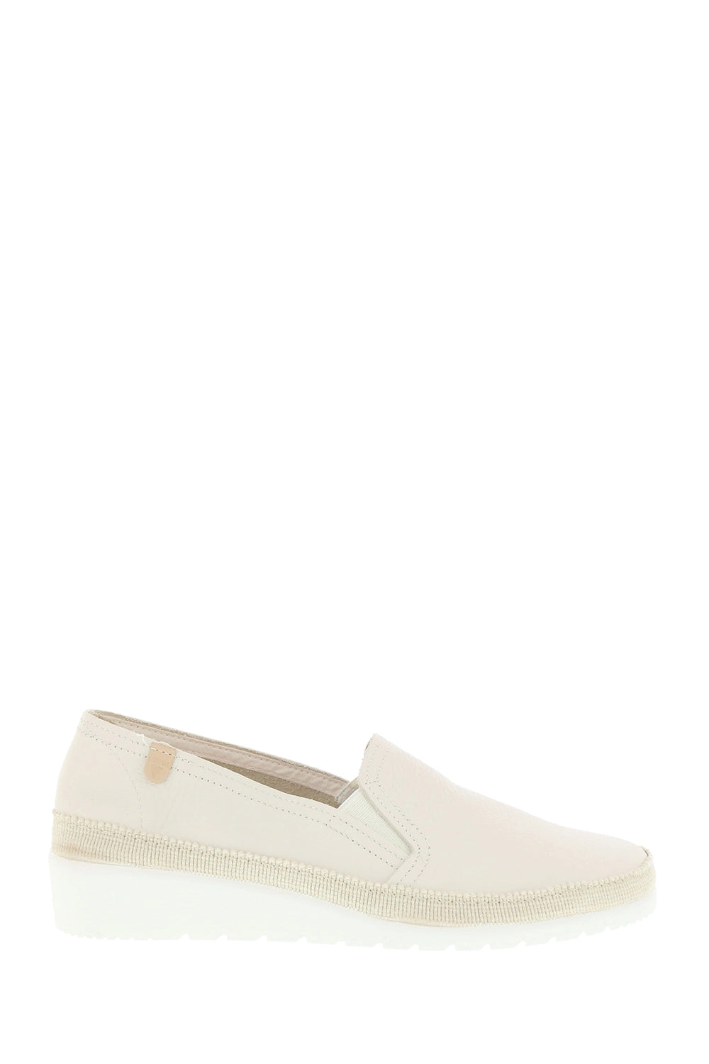 Verbenas Telma Loafer Wedge in Crudo VE-TELMA