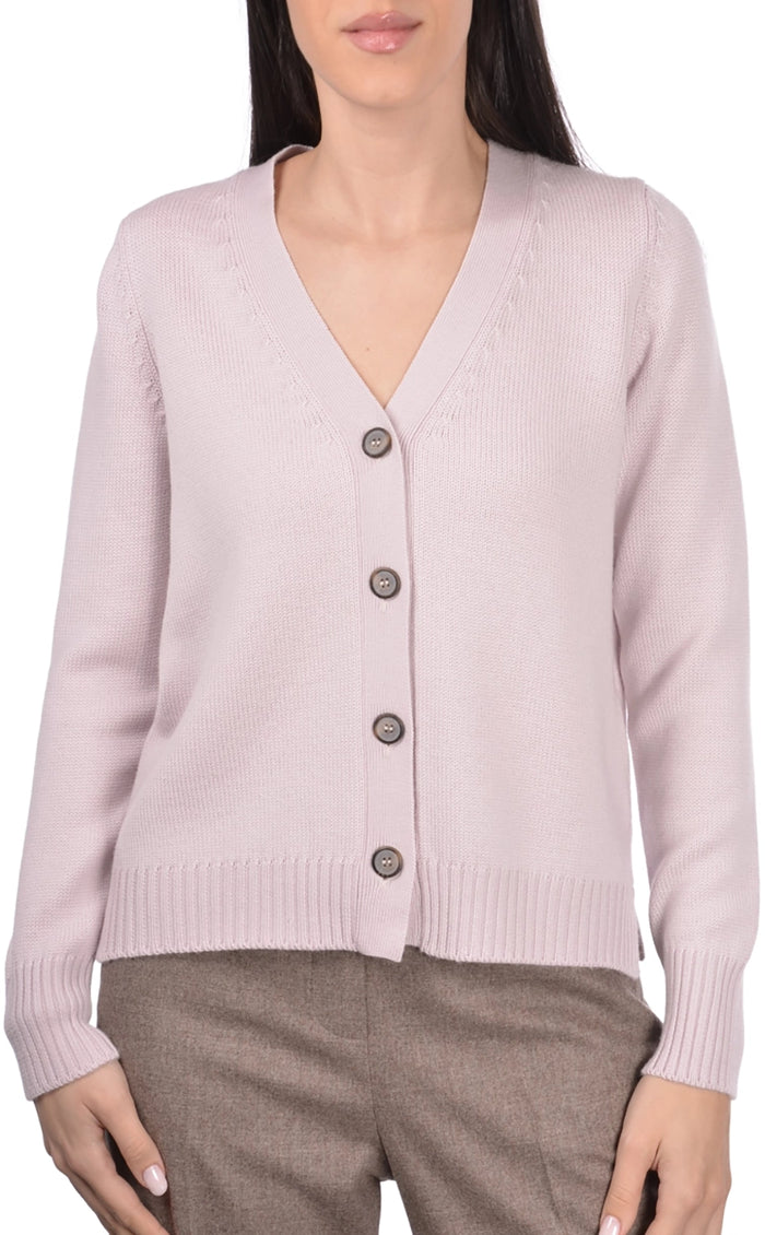 Gran Sasso Donna Basic Merino Cardigan 13206-14200