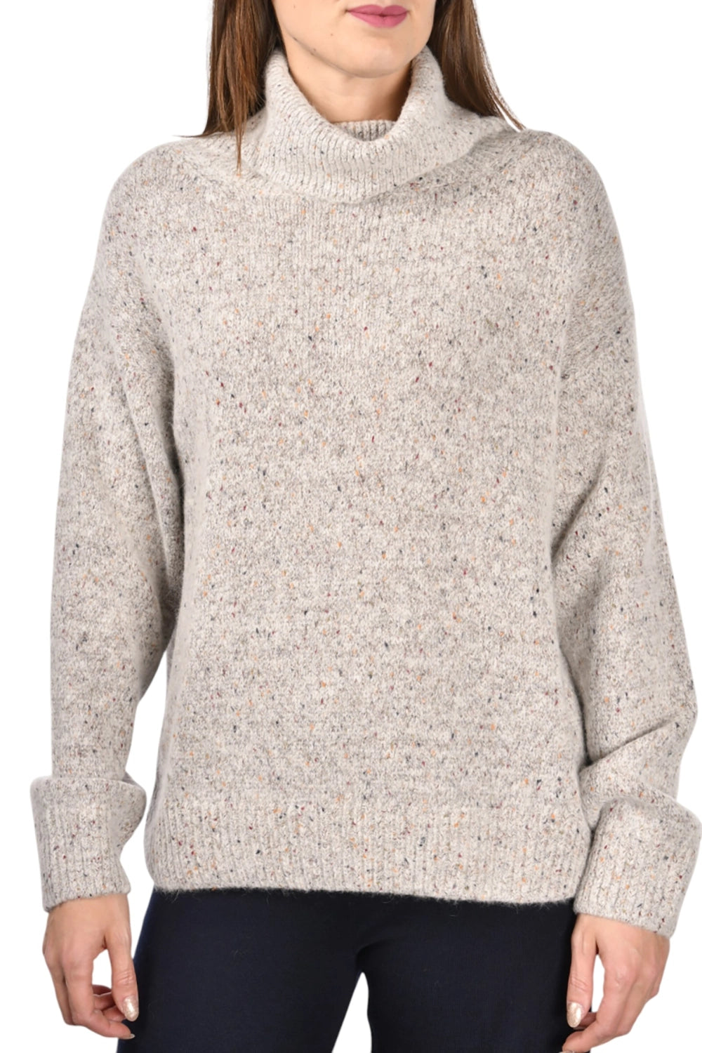 Gran Sasso Donegal Tweed Turtle Neck 13220-34920