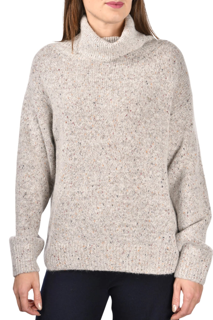 Gran Sasso Donegal Tweed Turtle Neck 13220-34920