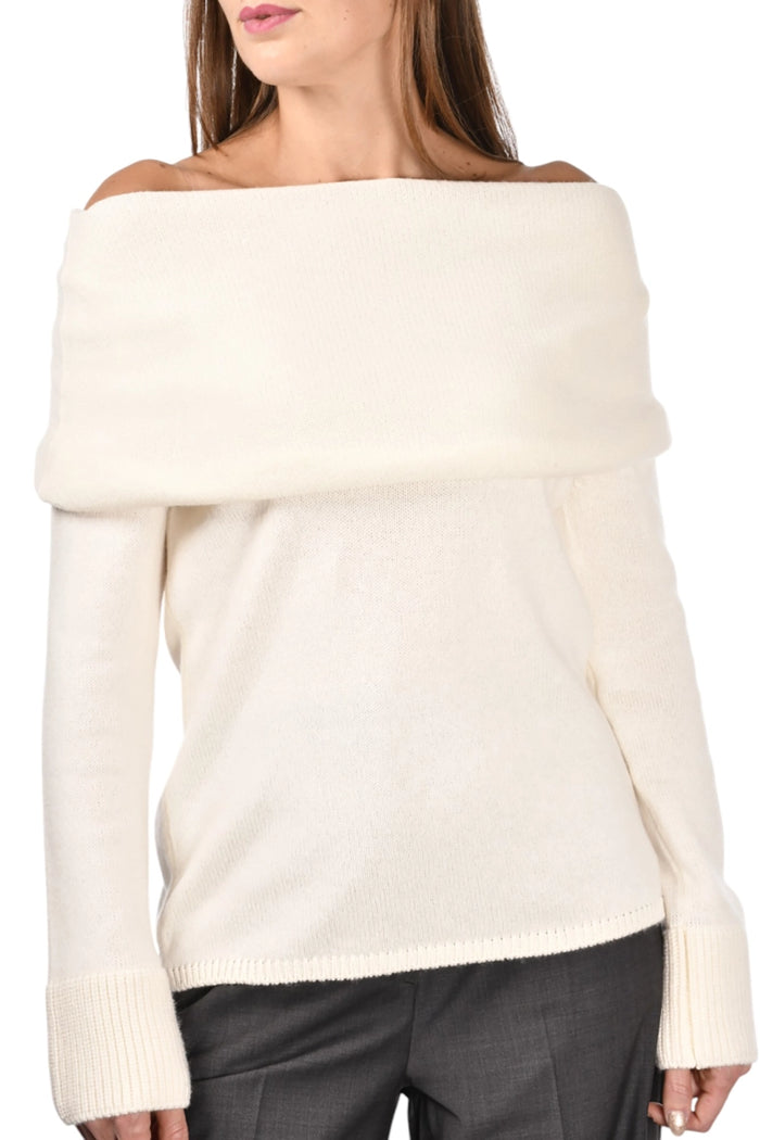 Gran Sasso Pure Cashmere Ring Collar Knit 23213-23813