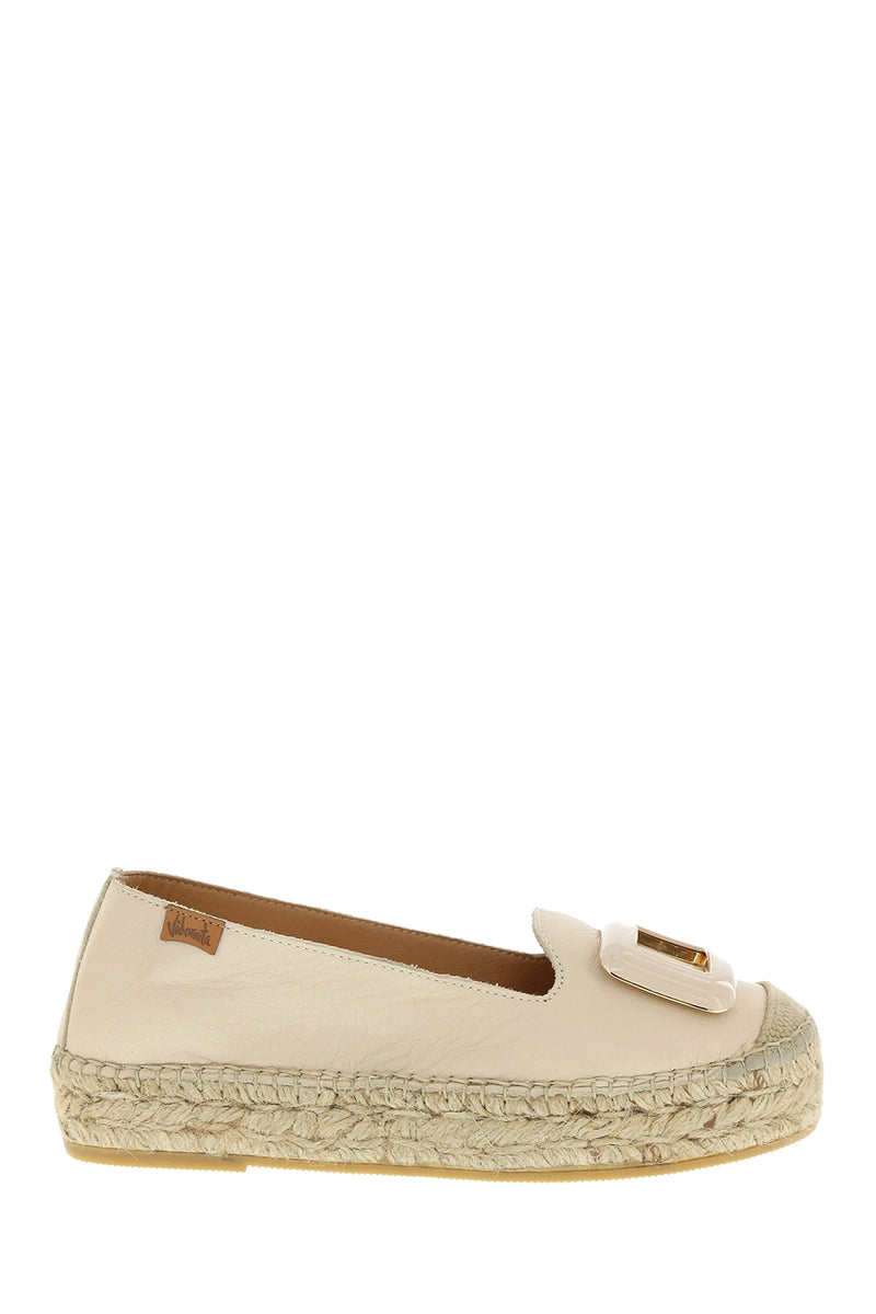Vidorreta Espadrille Loafer with Buckle Decoration VI-74545NAMD4