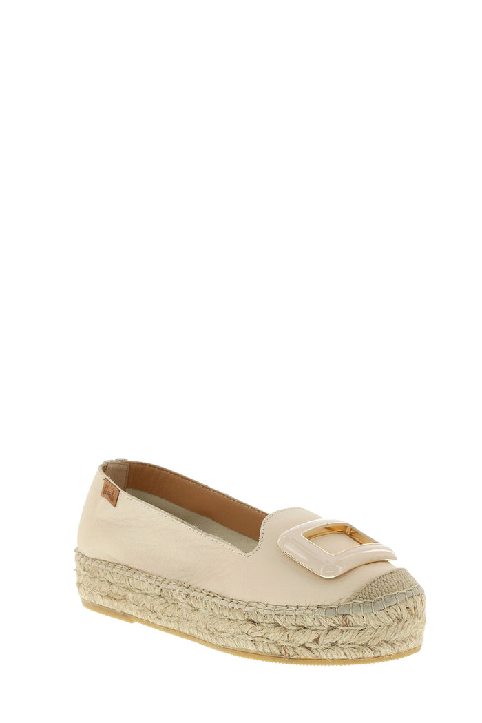Vidorreta Espadrille Loafer with Buckle Decoration VI-74545NAMD4