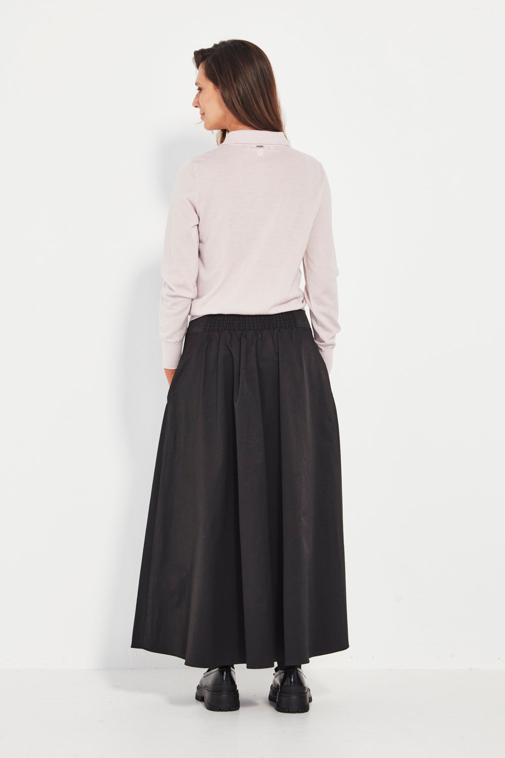 Verge York Skirt in Black 1078BR