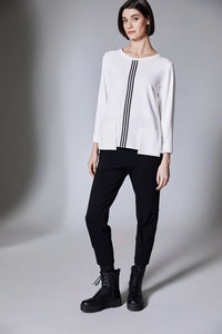 Peruzzi Centre Stripe Top W25115