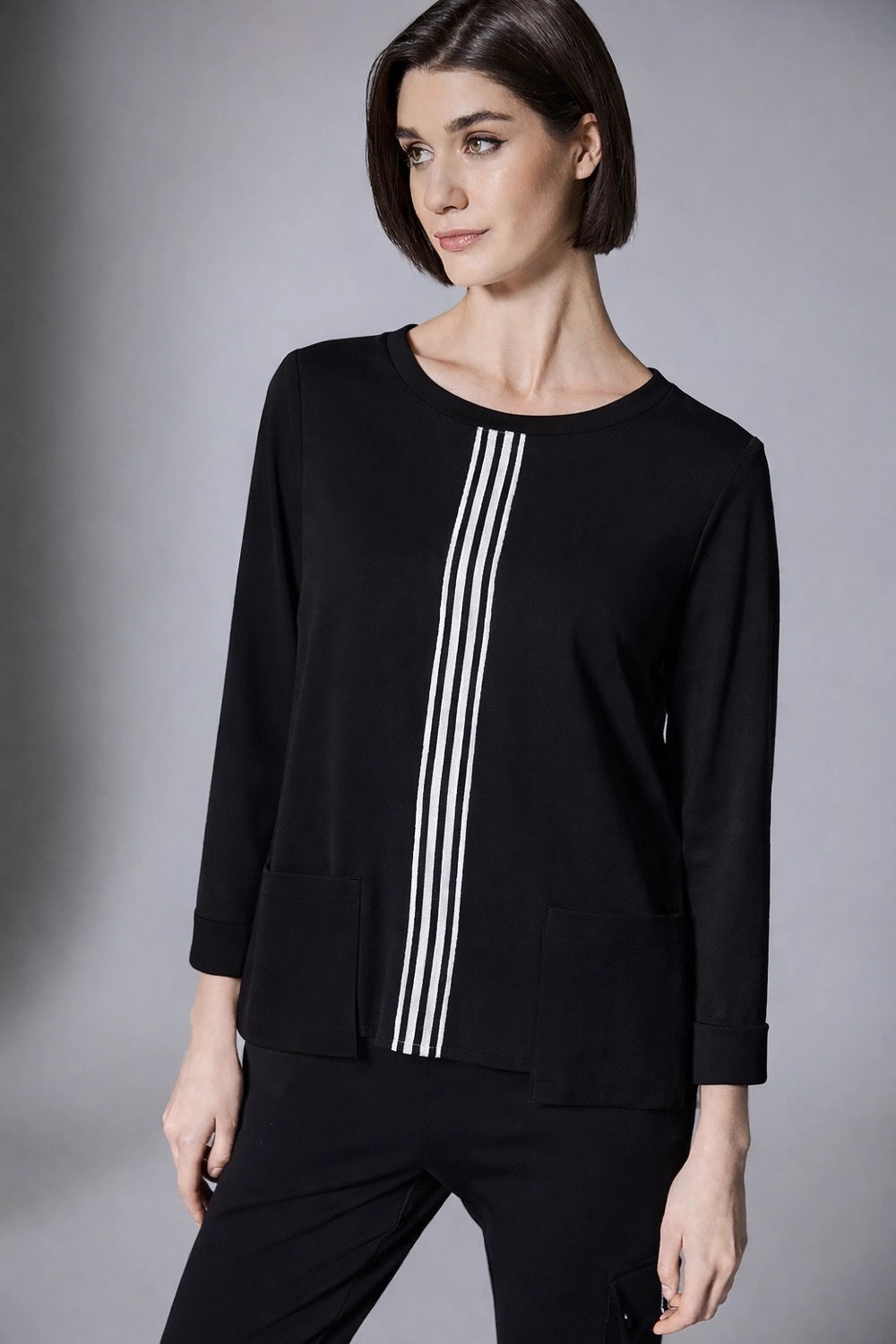 Peruzzi Centre Stripe Top W25115