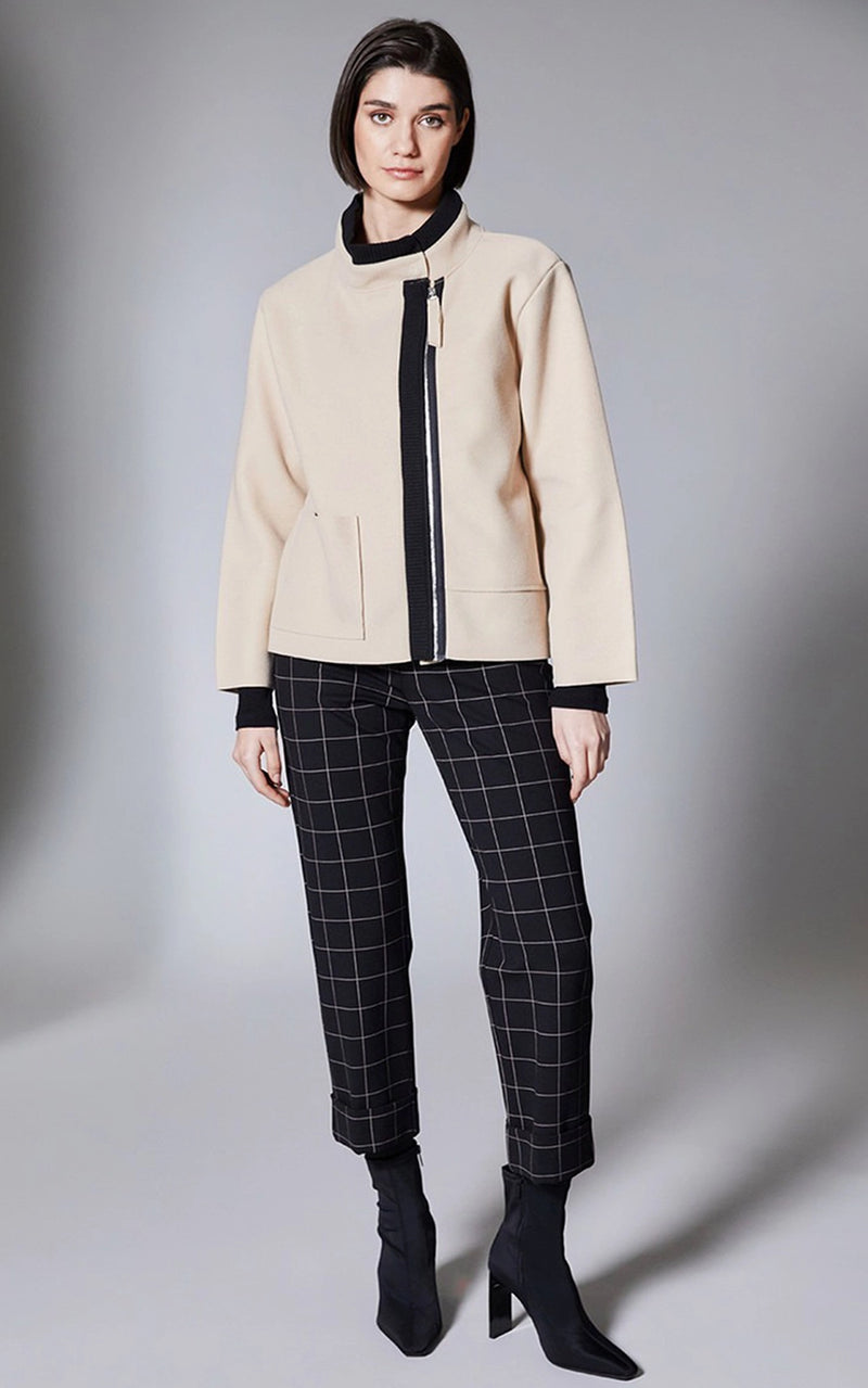 Pane Check Peruzzi Window Pane Check Trousers W25126 – Bacio Collection