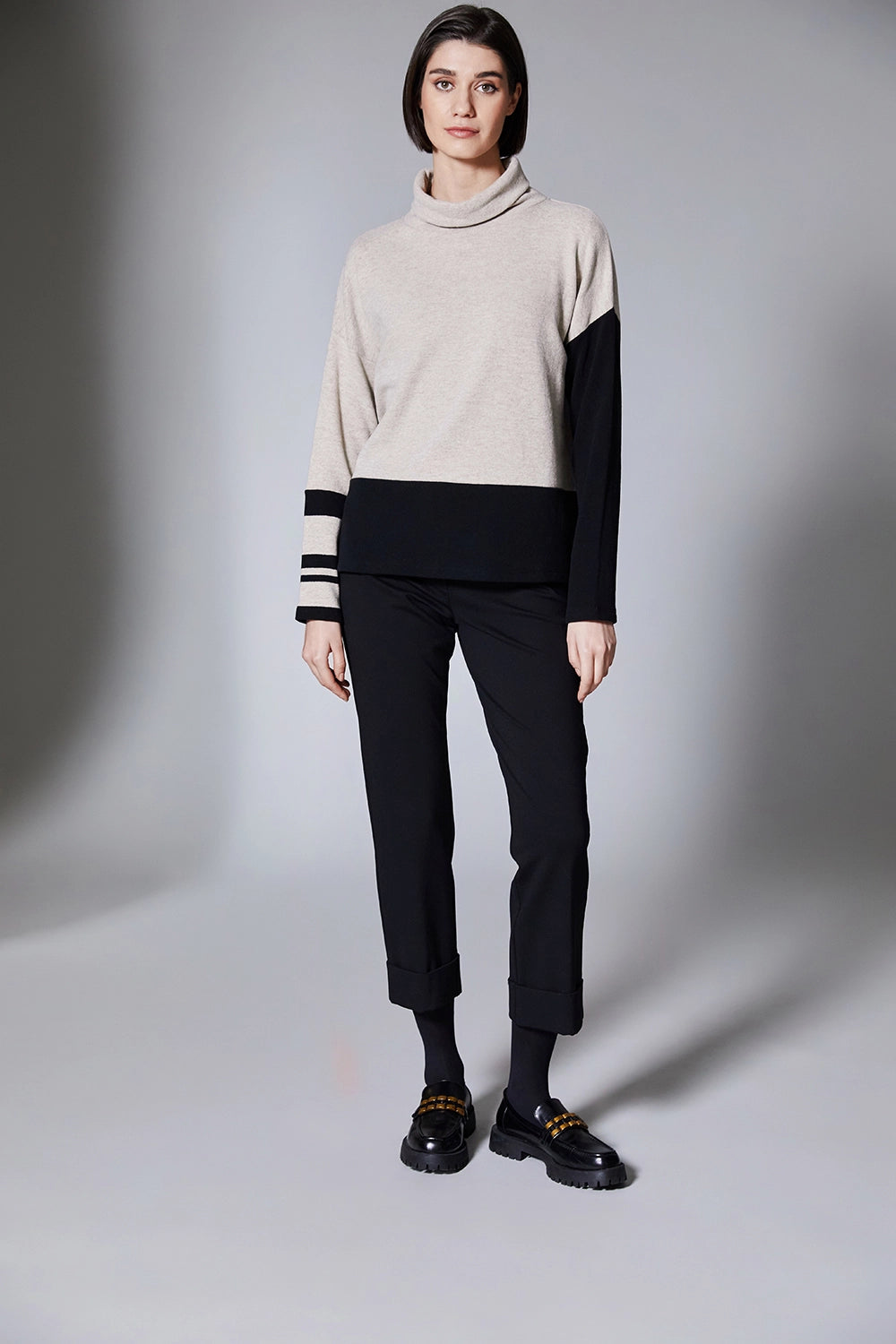 Peruzzi Stripe Colour Fleece W25202