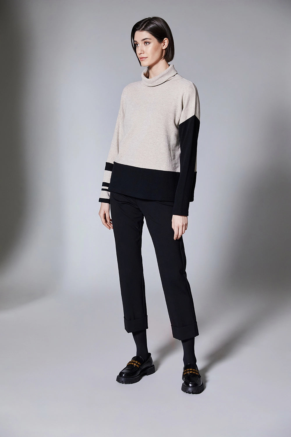 Peruzzi Stripe Colour Fleece W25202