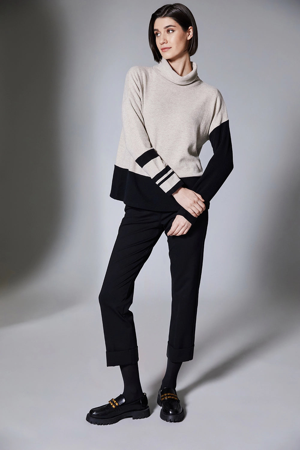 Peruzzi Stripe Colour Fleece W25202