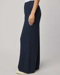 Splendid Angie Palazzo Pant in Navy RM3C880