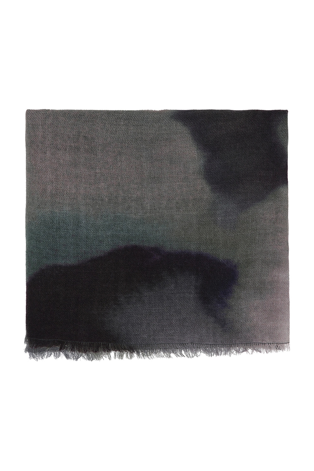 Ilse Jacobsen Moss Printed Scarf in Moss Print WOOCA03 - Pre-Order April Delivery