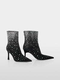 Marc Cain Glitter goat suede ankle boots YG SB.01 L03