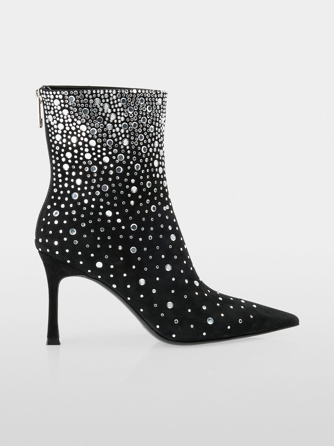 Marc Cain Glitter goat suede ankle boots YG SB.01 L03