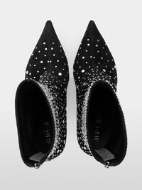 Marc Cain Glitter goat suede ankle boots YG SB.01 L03