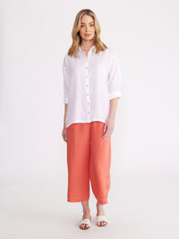 Yarra Trail Relaxed Linen Overshirt YT24S4014