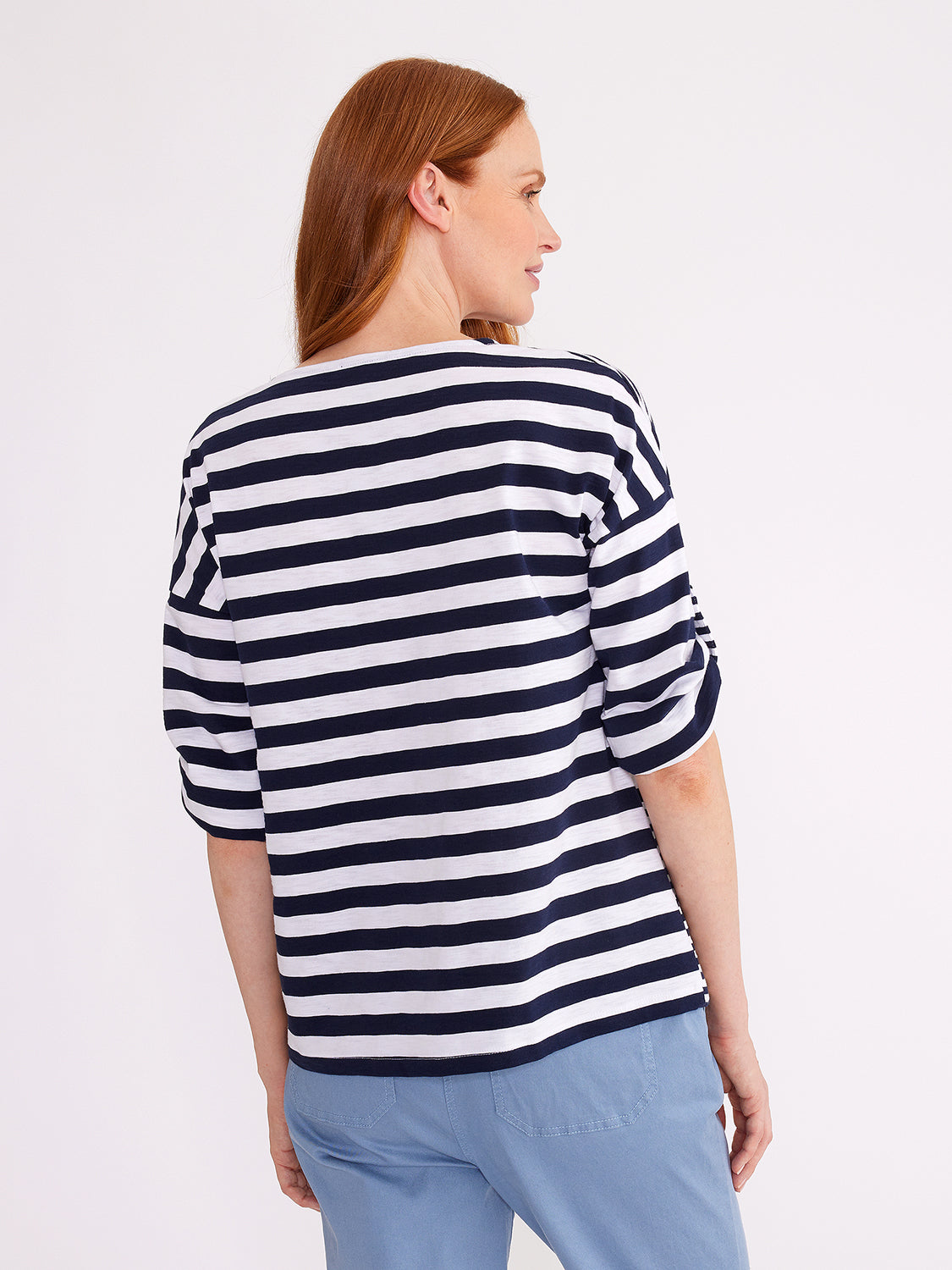 Yarra Trail  Stripe Combo Tee YT24S7407