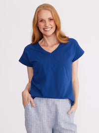 Yarra Trail Essential V Neck Tee YT24S7431