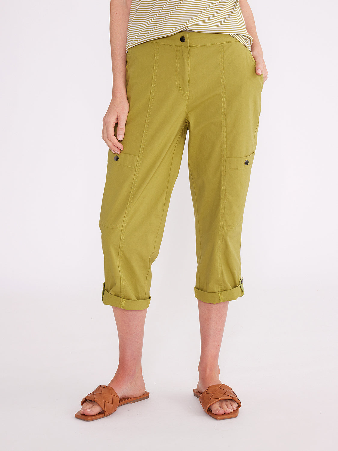 Style & Co Plus Size Capri Cargo Pants