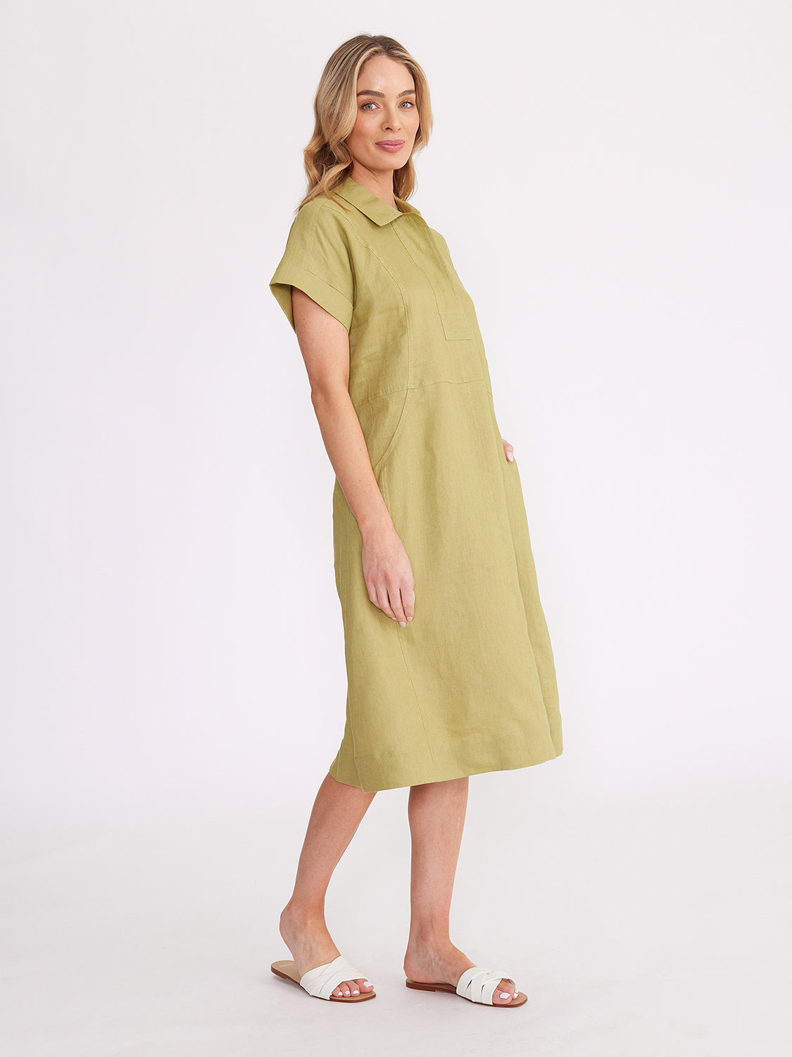 Yarra Trail Half Placket Dress YT24S9442