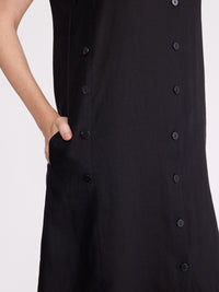 Yarra Trail Button Trim Dress YT24S9451