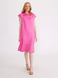 Yarra Trail Button Trim Dress YT24S9451