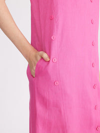 Yarra Trail Button Trim Dress YT24S9451