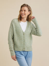 Yarra Trail Three Button Cardigan  YT24W7636