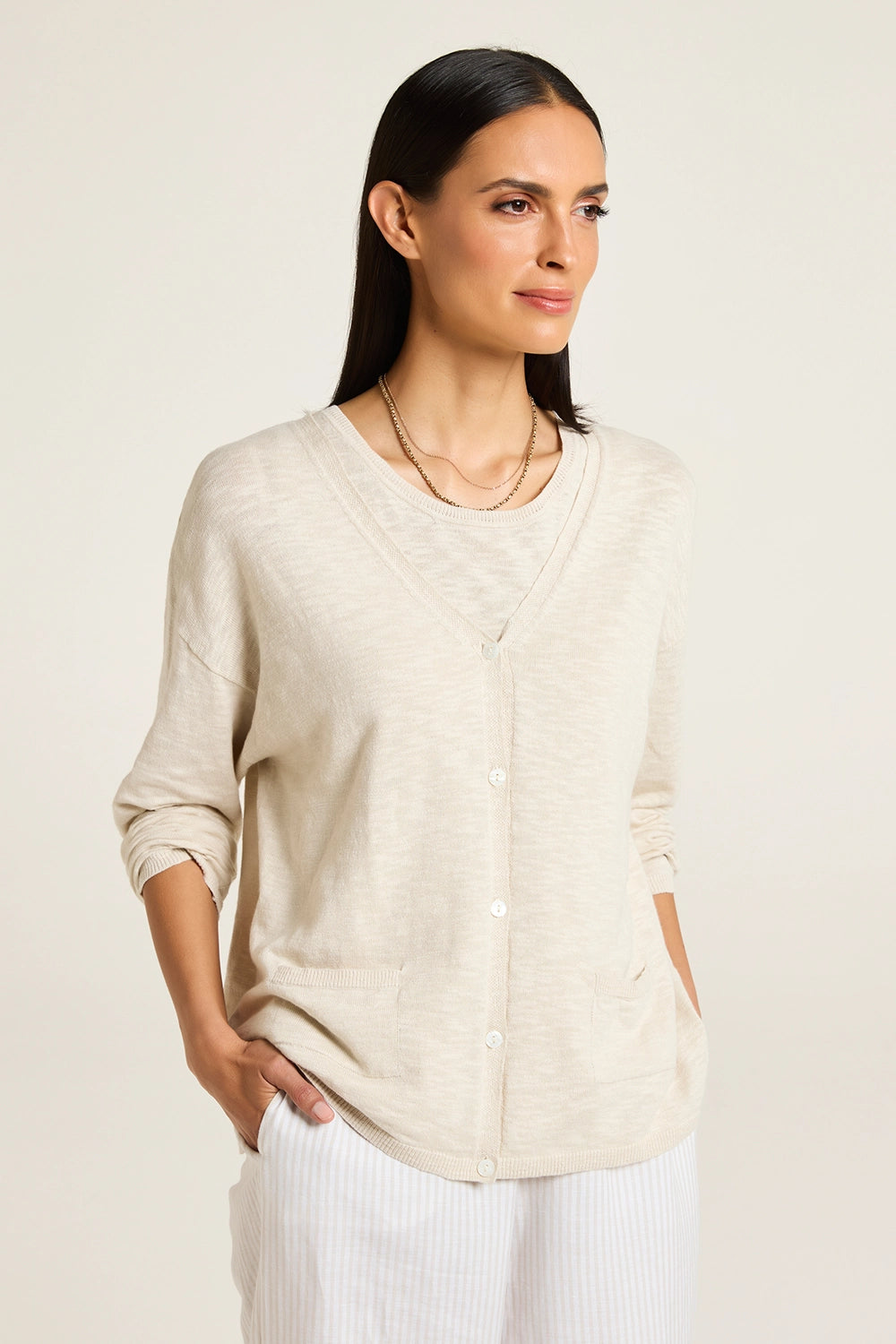 Yarra Trail Serene Cardigan Yt25S7663