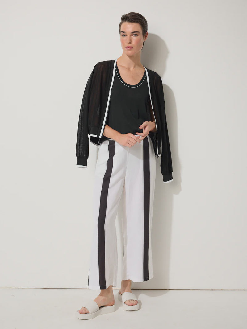 Marco Polo Urban Stripe Shirt in Black Stripe YTMP4719