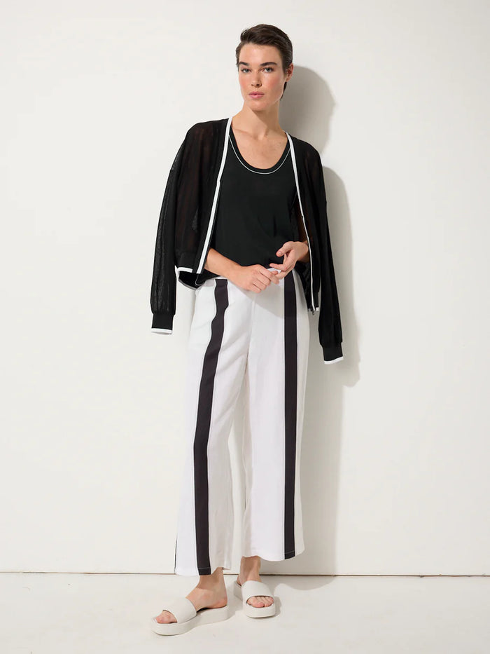 Marco Polo Urban Stripe Pant in Black Stripe YTMP8289